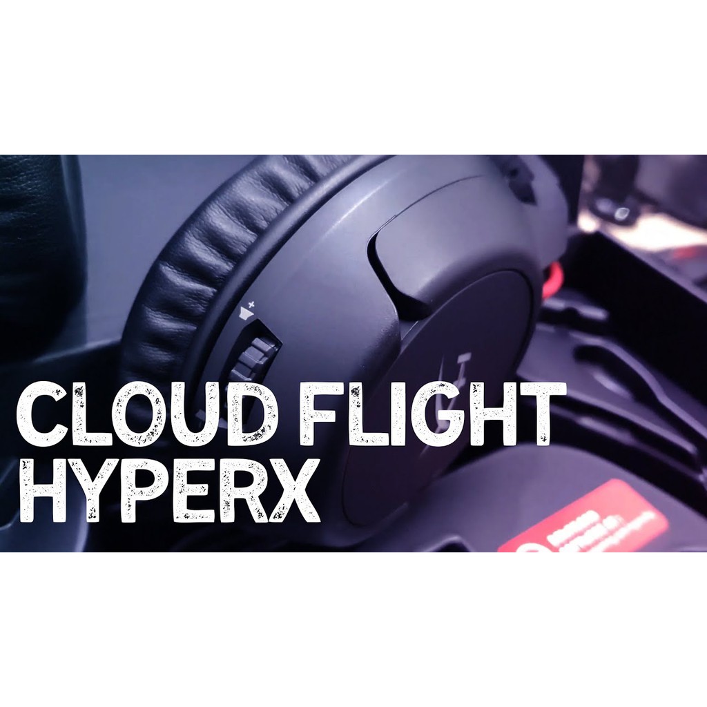 [ GIÁ SỐC ] - [ HOT ] - [ RẺ VÔ ĐỊCH ] -  Tai Nghe HyperX Cloud Flight Wireless - Chính Hãng Việt Nam - Mới 100%