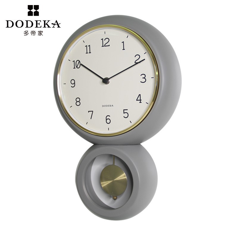 [HÀNG NHẬP KHẨU] Đồng hồ treo tường cao cấp - DODEKA54 - Kích thước 40CM - Bảo hành 1 đổi 1 trong 1 năm