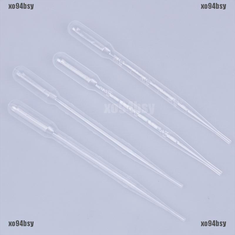 [xo94bsy]4Pcs 3ml plastic dropper for modeling paint dropper