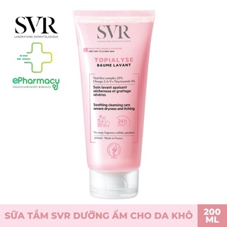 Sữa Tắm Dưỡng Ẩm SVR Topialyse Baume Lavant 200ml