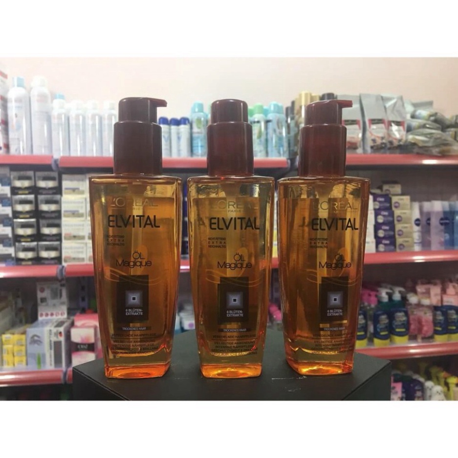 Tinh Dầu Dưỡng Tóc - Tinh Dầu Dưỡng Tóc Loreal Elvital OL Magique Haarol 100 ml, Phục Hồi Hư Tổn, Tốc Khô Xơ, Bảo Vệ Tóc | BigBuy360 - bigbuy360.vn