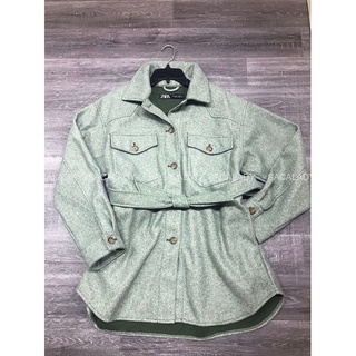 Áo khoác z-r nam xanh rêu - size l