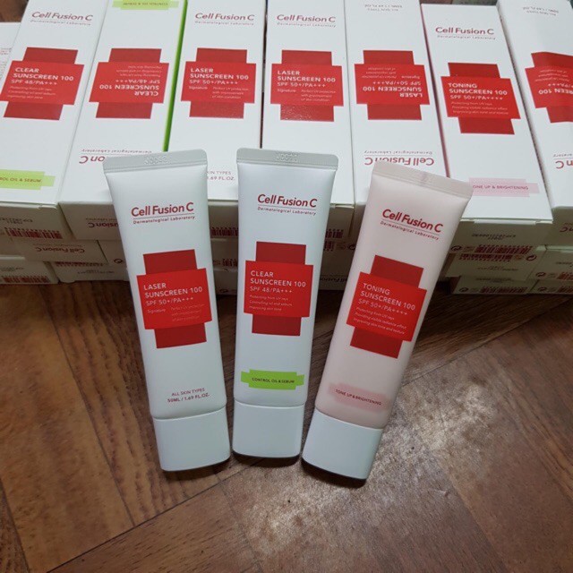 Kem chống nắng Cell Fusion C Laser Sunscreen 100 SPF PA50+++ [50ML]