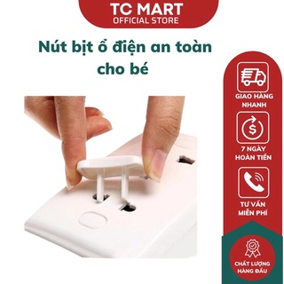  Bộ 10 Nút Bịt Ổ Điện An Toàn Cho Bé