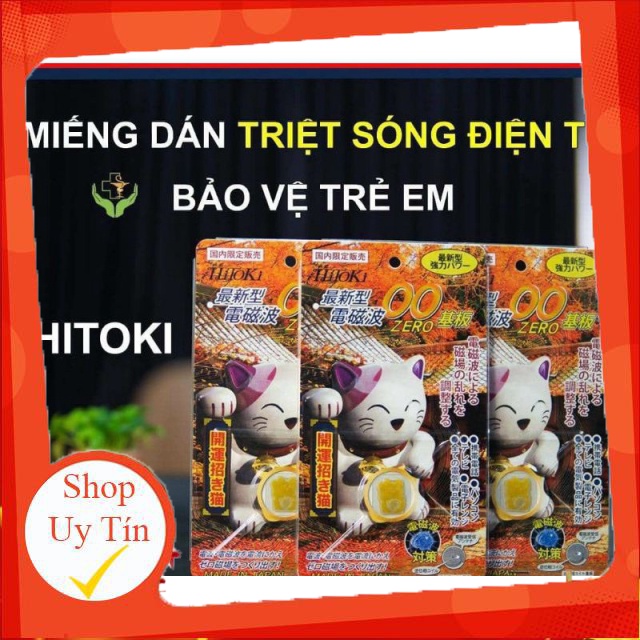 [Có Video] Chip dán chặn sóng điện từ HITOKI cho thiết bị điện tử!