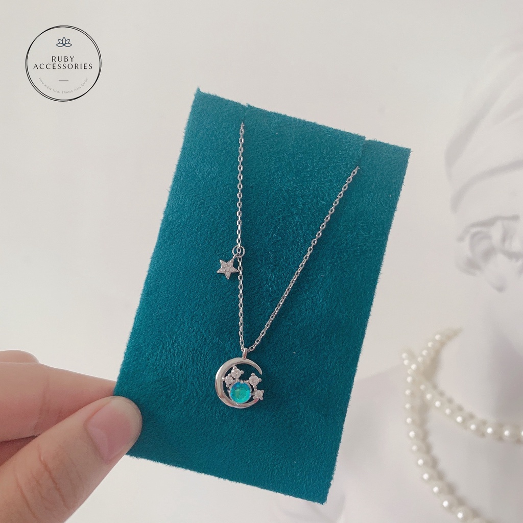 Dây chuyền bạc nguyên chất Ruby Accessories (tặng hộp đựng) - DCB17