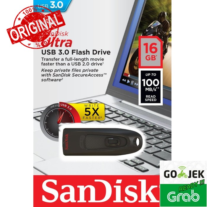 Usb 3.0 Sandisk Ultra Cz48 16gb