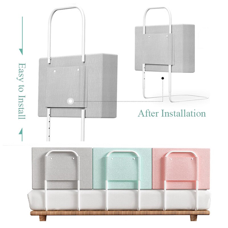 Hàng Rào Chắn Giường 50cm / 60cm Tùy Chỉnh Chống Ngã An Toàn Cho Bé