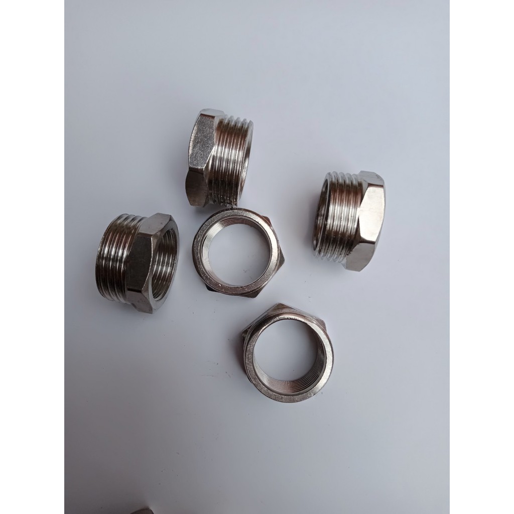 Lơ chuyển bậc ren 34/27và 27/21(Inox)