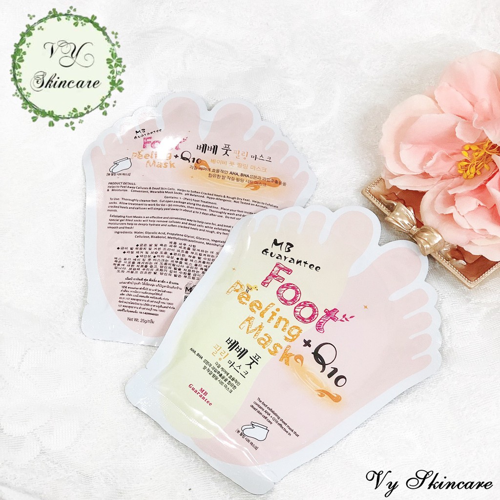 MẶT NẠ CHÂN MB GUARANTEE BABY FOOT PEELING MASK