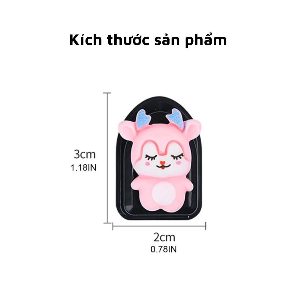 PVN50363 Móc treo đồ xe hơi tự dính hình thú dễ thương móc treo chìa khóa ô tô Giá Rẻ