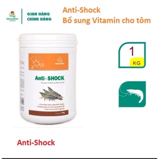 Vemedim Anti-Shock tôm bổ sung vitamin tăng đề kháng, giúp tôm khỏe, lon 1kg