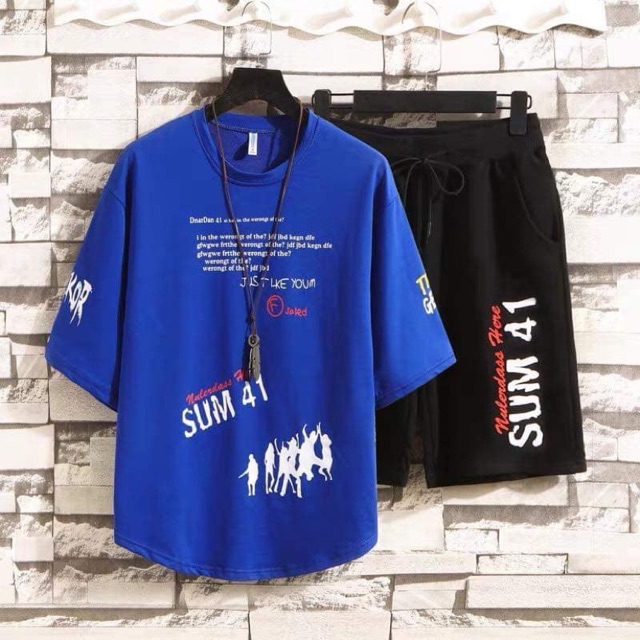 Nguyên Bộ ⚡️Áo Thun Nam/Nữ Form Rộng UNISEX⚡️Siêu Phẩm Hàn Quốc