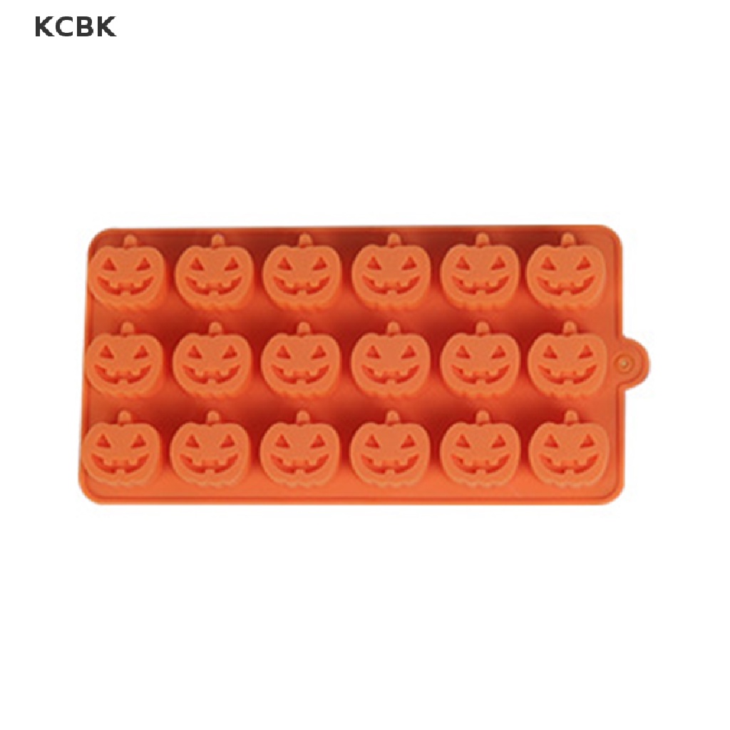 Khuôn Silicone 18 Ô Làm Bánh Tạo Hình Chủ Đề Halloween Tiện Dụng