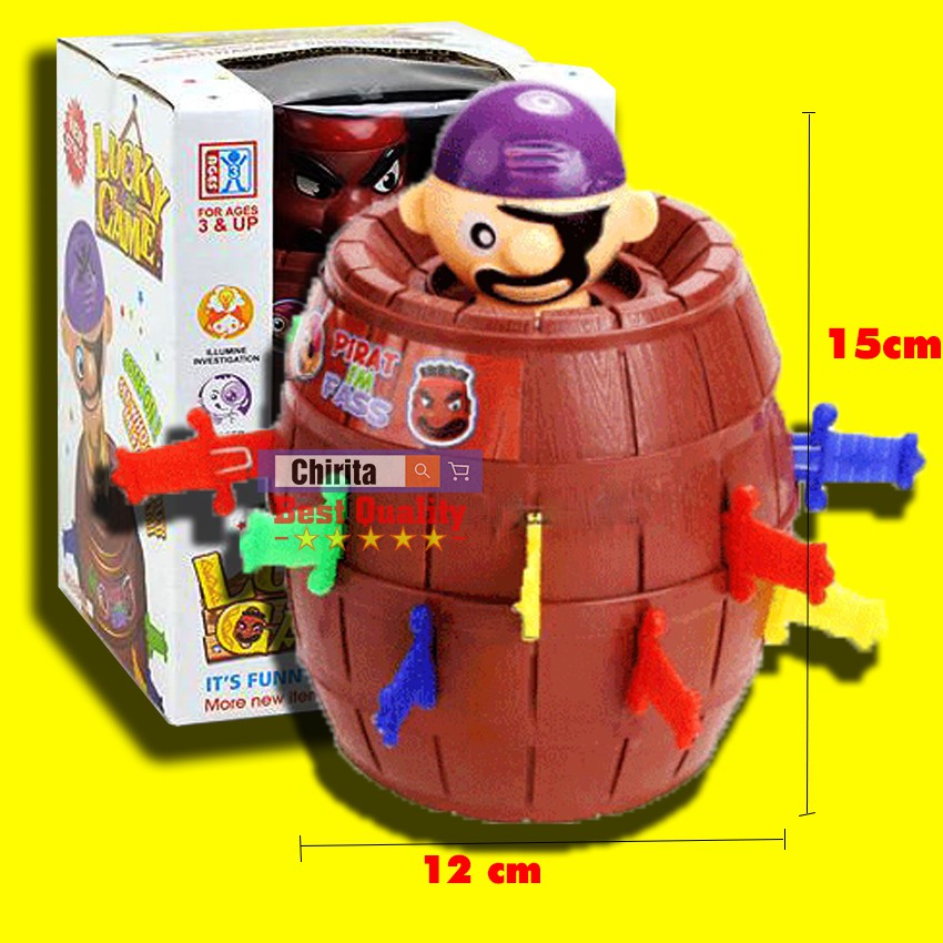 Bộ Đồ Chơi Đâm Hải Tặc Loại Lớn Siêu Kịch Tính - Đồ Chơi Trẻ Em Cho Bé Trai Bé Gái Chirita Shop