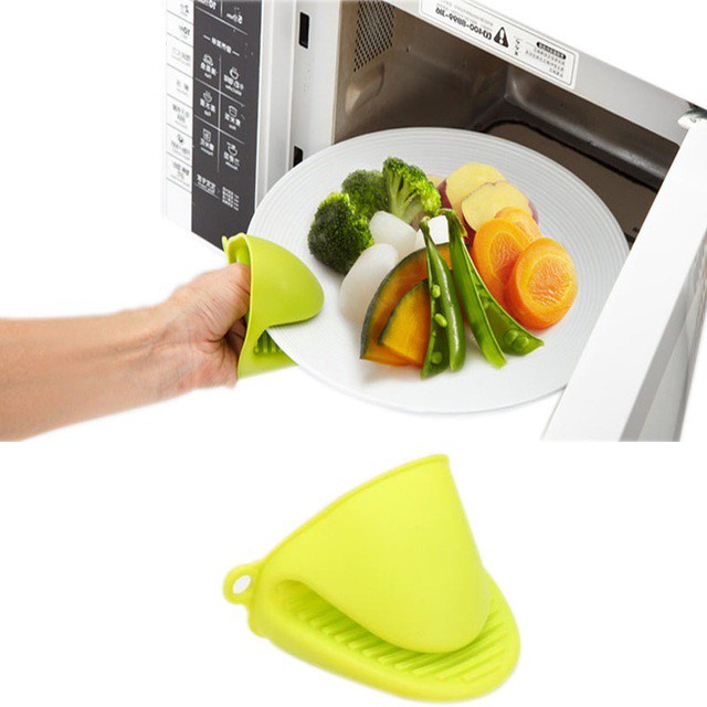 1 CẶP GĂNG TAY NHẤC NỒI CHỊU NHIỆT CỰC TỐT, NHẤC ĐỒ NÓNG CHỐNG PHỎNG BẰNG SILICON HÌNH MỎ VỊt