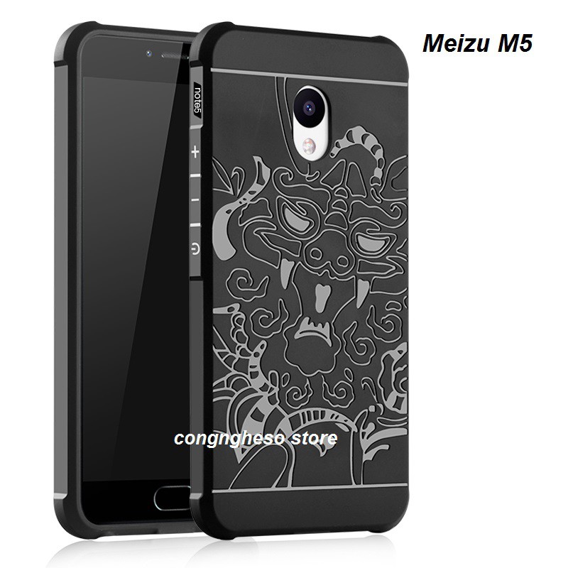 Ốp lưng họa tiết rồng cho Meizu M5