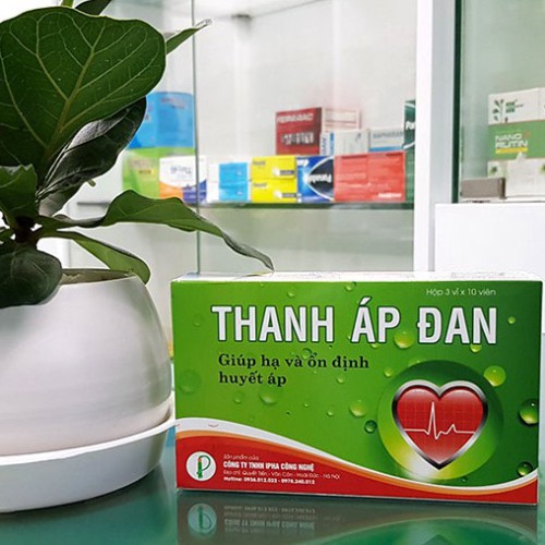 Thanh Áp Đan – Hỗ trợ giảm mỡ máu, chống oxy hóa (Hộp 3 Vỉ x 10 Viên)