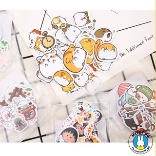 Bộ sticker Nhật chủ đề Anime