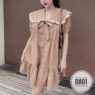 Bigsize Đầm BBD bèo D801