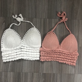 Yếm len móc