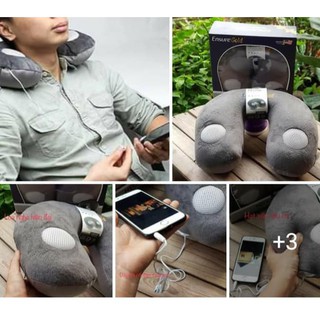 Gối kê cổ Lock&Lock có loa nghe nhạc hkm Ensure Gold