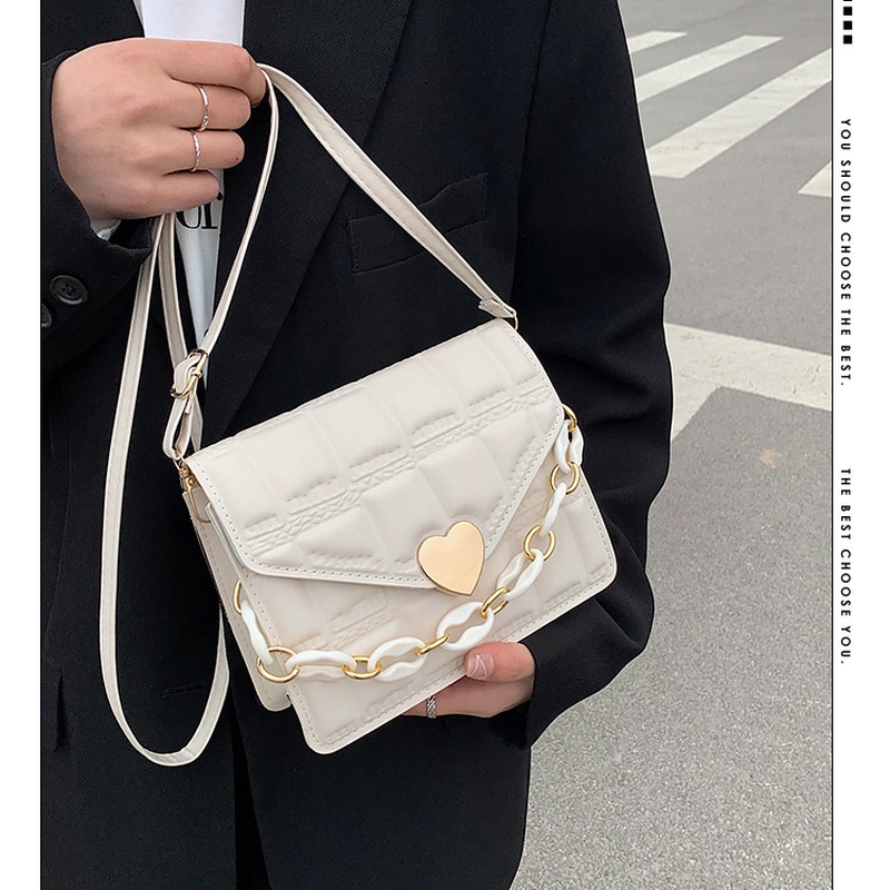 Túi Đeo Chéo Hình Vuông Nhỏ Quai Xích Thời Trang Mùa Hè 2022 Mới NB00254