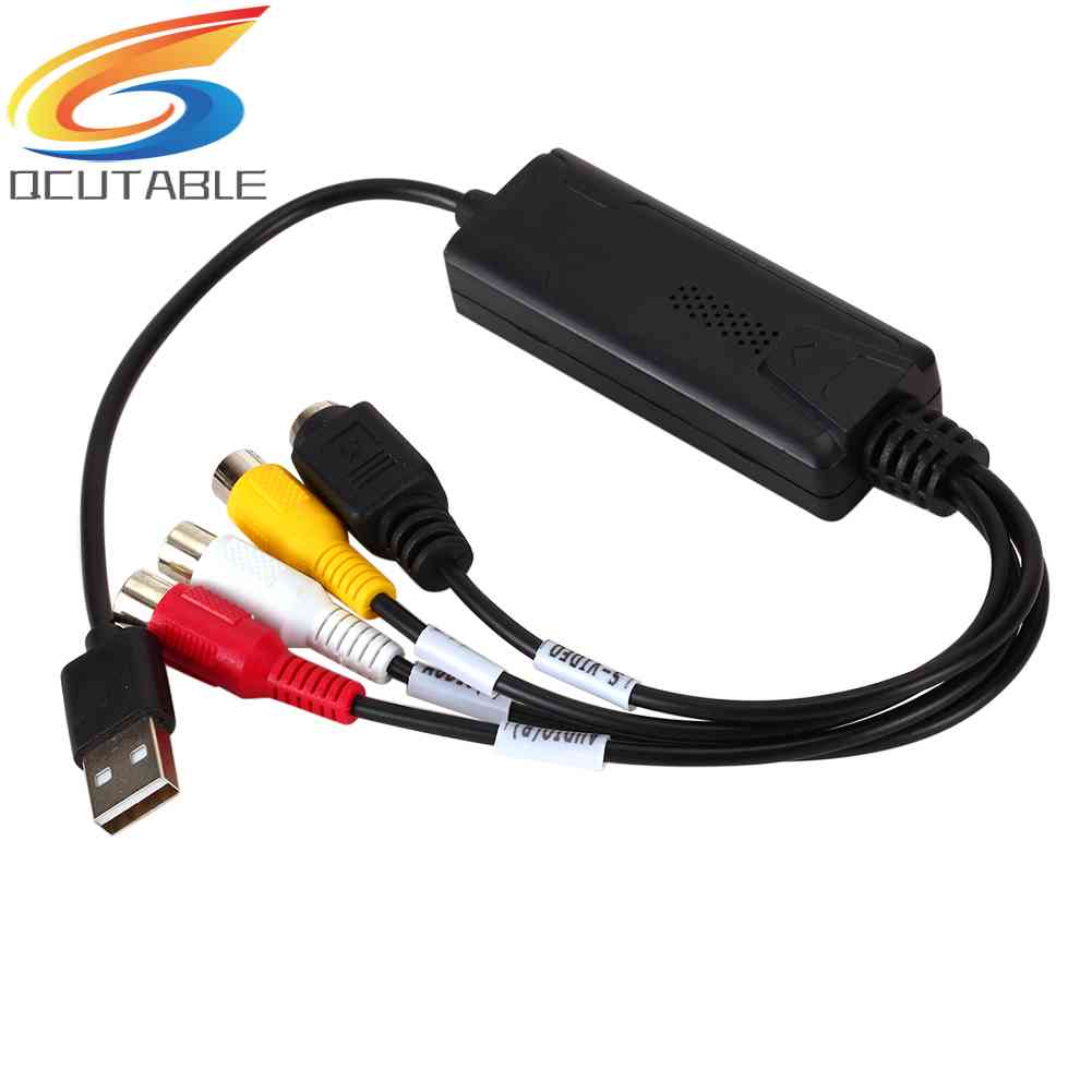 Bộ ChuyểN ĐổI USB 2.0 AV S RCA Cho DV / Hi8 / VHS TV DVD