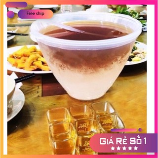 BỘ BÁT ƯỚP LẠNNH RƯỢU KÈM GÁO MÚC RƯỢU ( TỔNG KHO GIA DỤNG GIÁ GỐC )  [FreeShip – HÀNG MỚI]