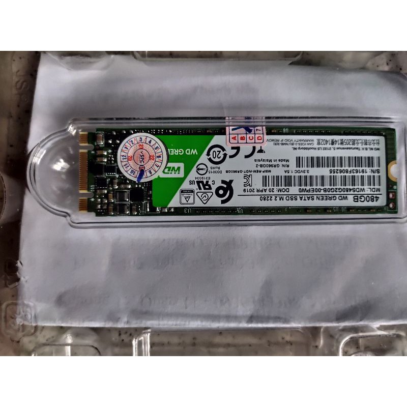 ổ cứng ssd 240g 480g m2 sata 3 chính hãng WD | BigBuy360 - bigbuy360.vn