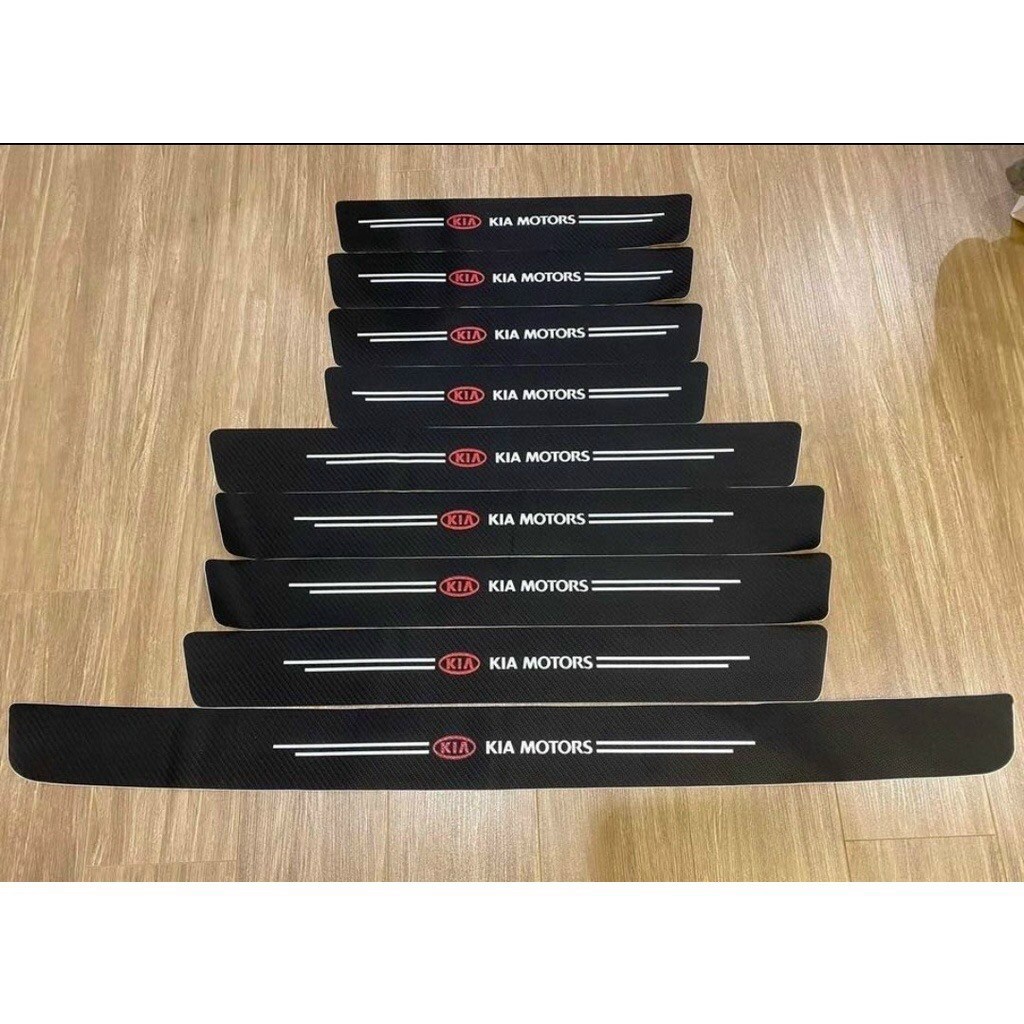 Nẹp Dán Vân Carbon Chống Trầy Xước Bảo Vệ Bậc Cửa Xe Hơi/ Bảo Vệ Cốp Sau Xe Hơi Cho Nhiều Hãng Xe