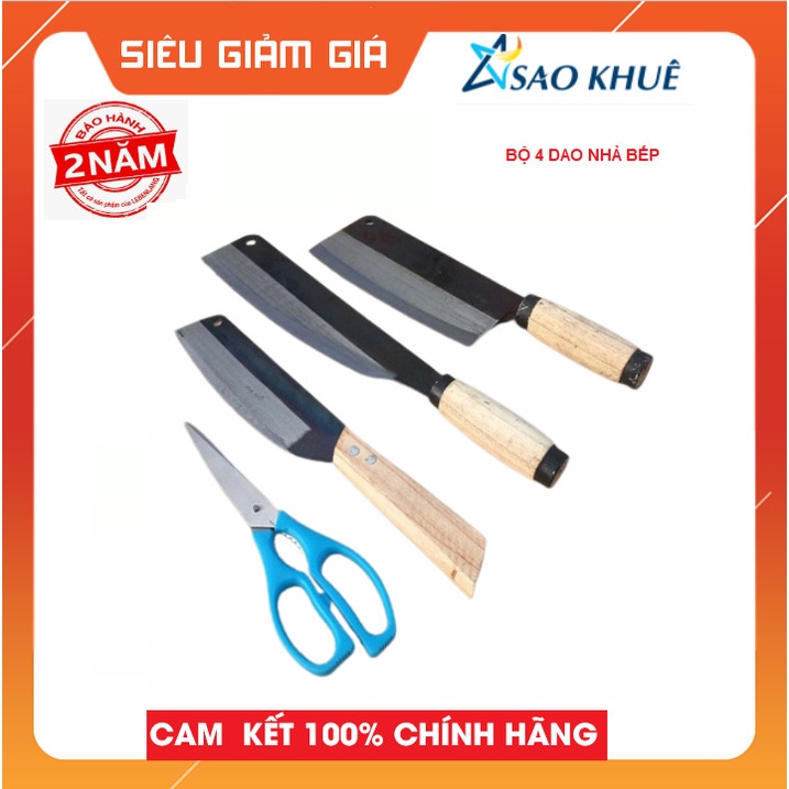 Bộ dao kéo nhà bếp ĐA SỸ