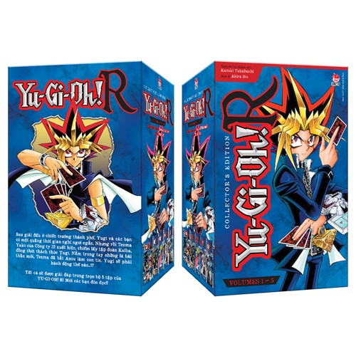 Truyện - YuGiOh - Collector's Edition - ( Boxset tập 1 - 5 cuốn màng co) - Nxb Kim Đồng