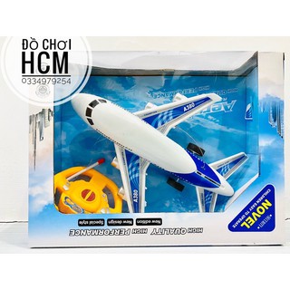 Đồ chơi máy bay điều khiển từ xa có đèn tín hiệu dành cho bé thích khám phá mô hình máy bay làm phi công