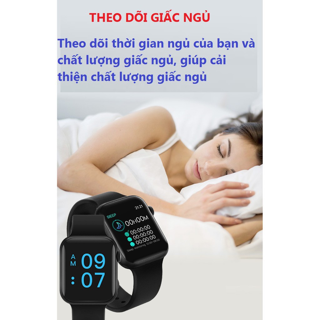 ĐỒNG HỒ THÔNG MINH T600S SERIES 6 nâng cấp từ T500 - tin nhắn SMS Zalo Facebook, Chống Nước, Nghe Nhạc Bluetooth | BigBuy360 - bigbuy360.vn