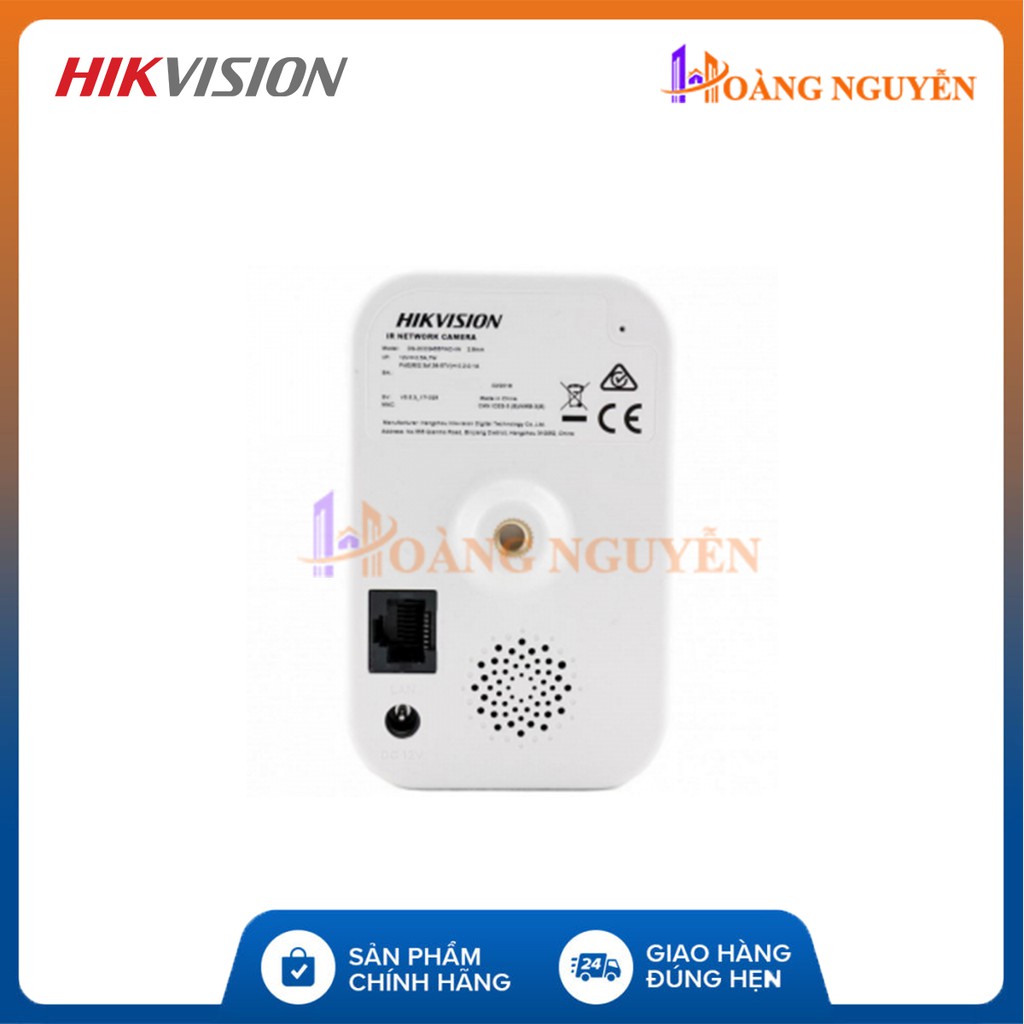 [CHÍNH HÃNG] Camera IP Cube wifi hồng ngoại 2MP HIKVISION DS-2CD2423G0-IW - Thay thế cho mã ( DS-2CD2420F-IW )