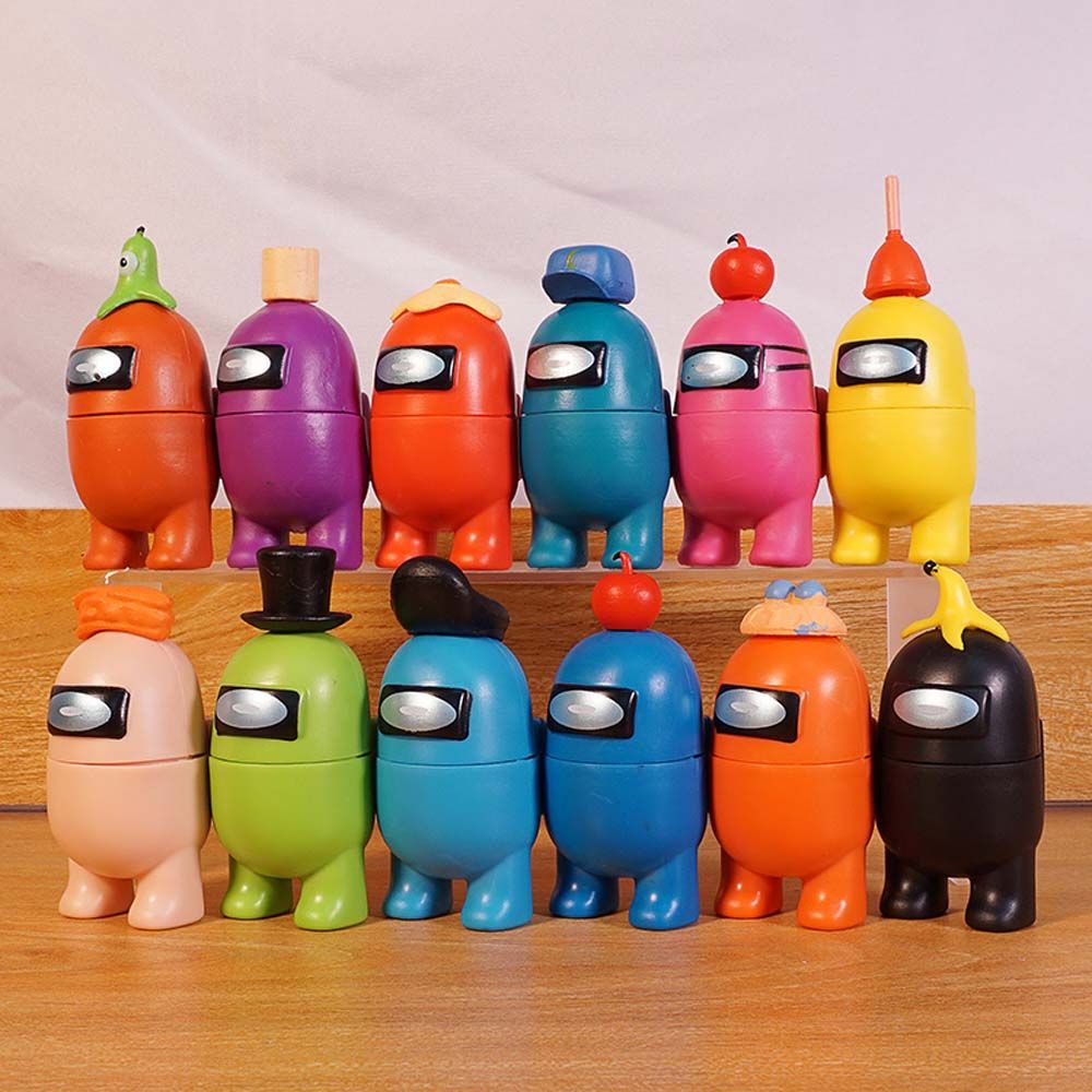 12/7 Mô hình đồ chơi nhân vật Among Us trong game cho trẻ em