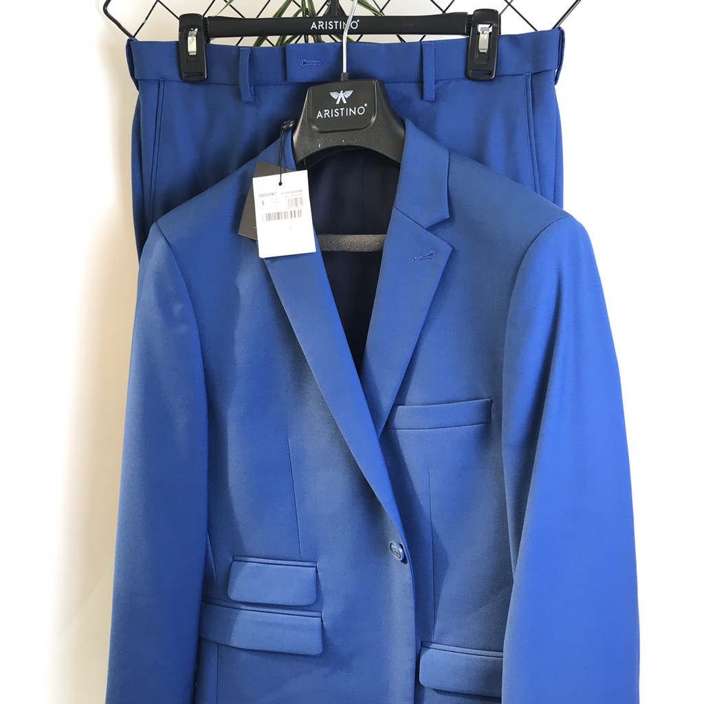 Bộ VEST nam Aristino CHÍNH HÃNG tag 4200k from ôm quần ly vĩnh viễn ASU010W7