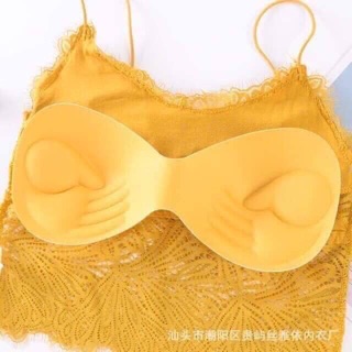 Áo bra ren lá dáng lửng