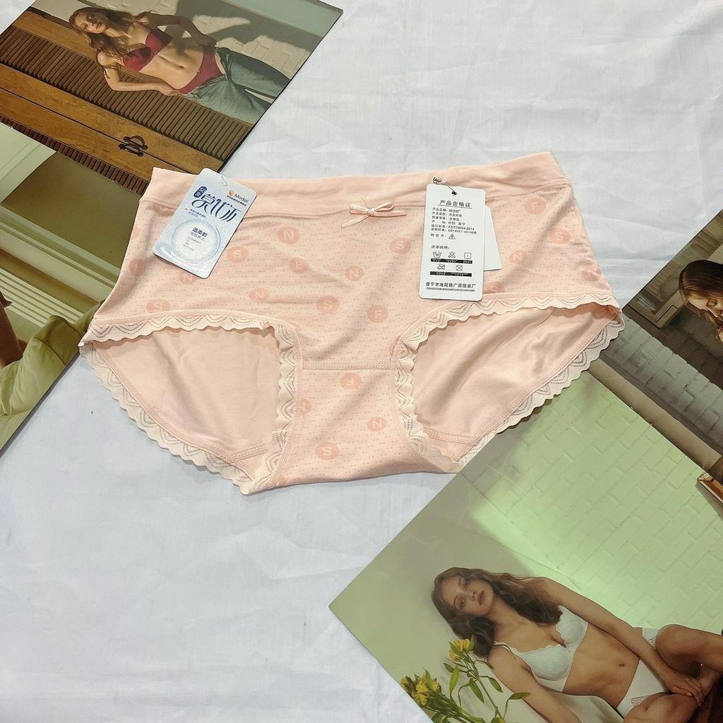 Quần lót nữ cotton viscose cao cấp cạp vừa 5517 mềm mại thấm hút mồ hôi thoáng mát freesize từ 45kg-65kg