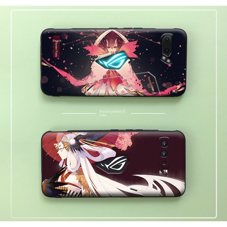 Ốp Lưng Silicone Họa Tiết Hoạt Hình Cho Asus Rog3 Onmyoji Shishihuo Yuzao Former Rog2 5g Abe Jingming