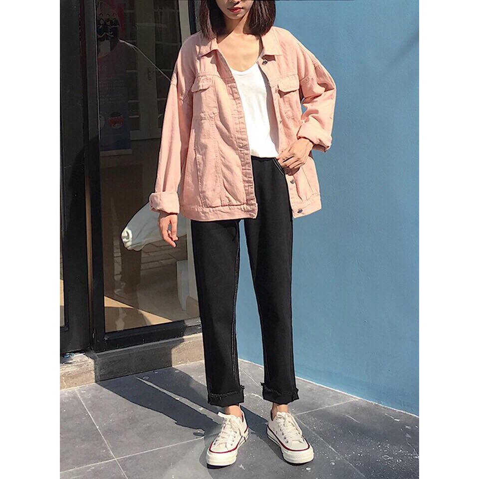 Áo Khoác JEAN KAKI 4 MÀU Ulzzang Unisex 1hitshop