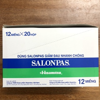 Miếng dán giảm đau SALONPAS