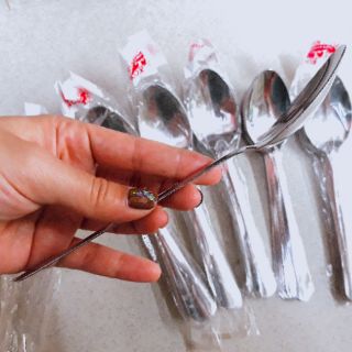 Set 10 cái Muỗng ăn cơm Inox