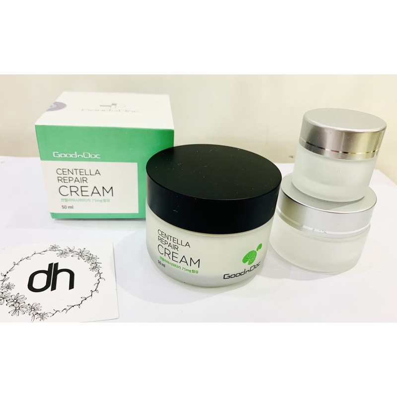 Kem Rau Má Dưỡng Ẩm Phục Hồi Giảm Thâm Nám Trắng Sáng Da Chống Lão Hóa GoodnDoc Centella Repair Cream