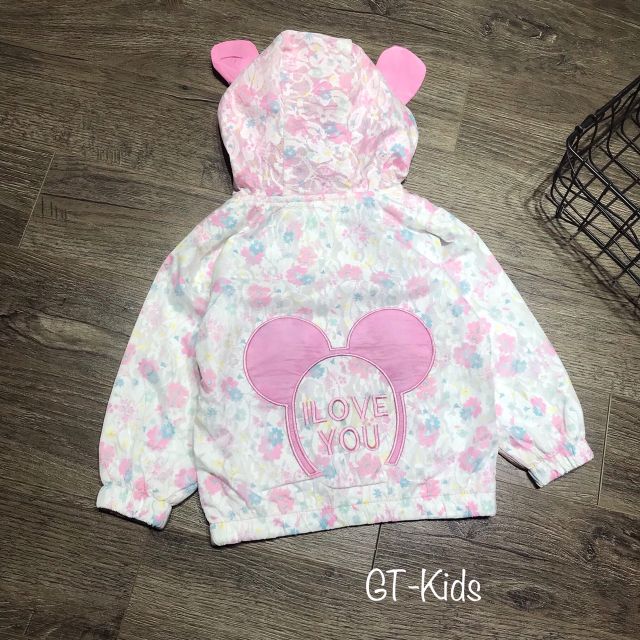 Khoac gió Mickey thư dark