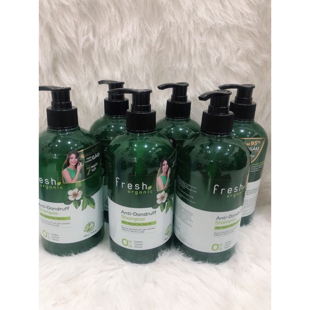 Dầu gội tràm trị gàu Fresh Organic Tea Tree Oil 500g