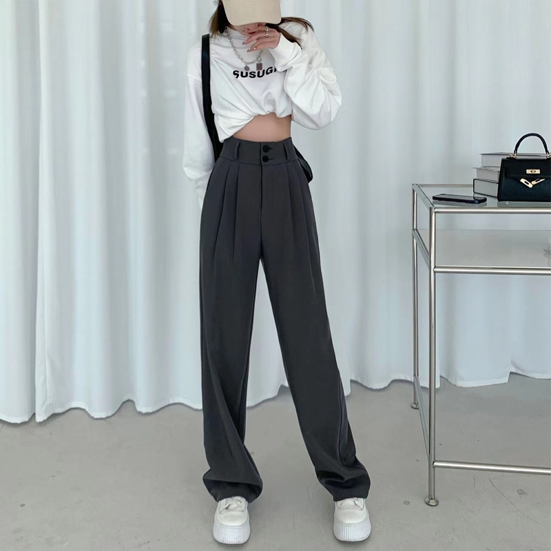 Quần ống rộng SUXI thời trang mùa hè dễ phối đồ dành cho nữ