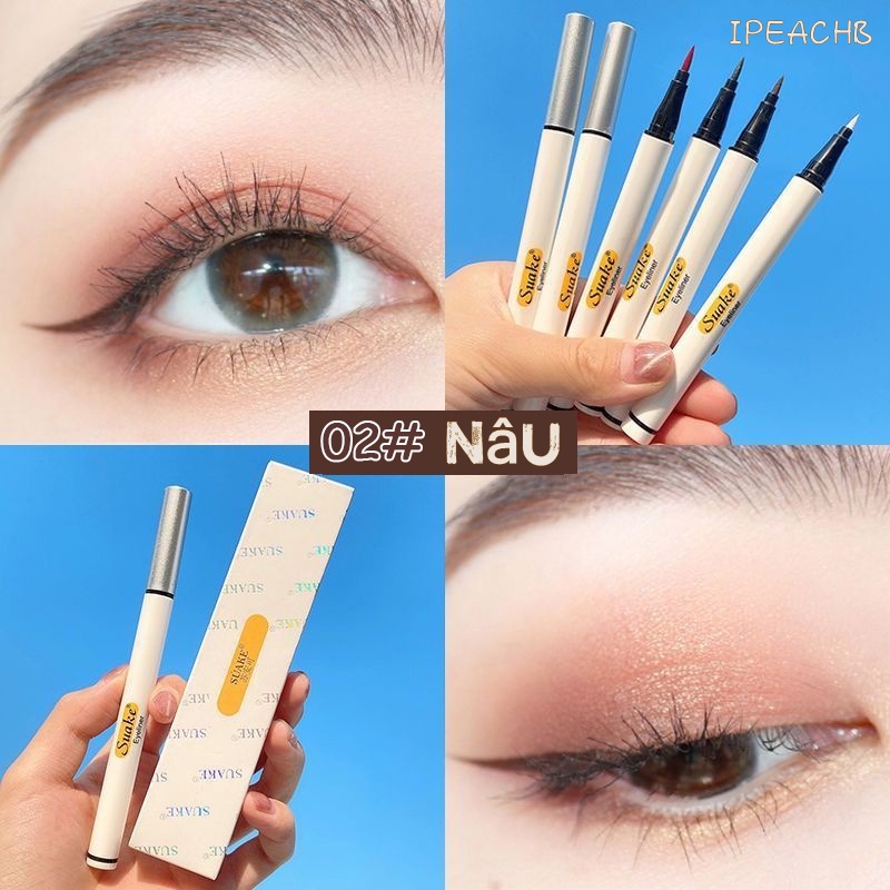 Bút kẻ mắt SUAKE cao cấp lâu trôi chống thấm nước chống nhòe nhanh khô trang điểm chuyên nghiệp