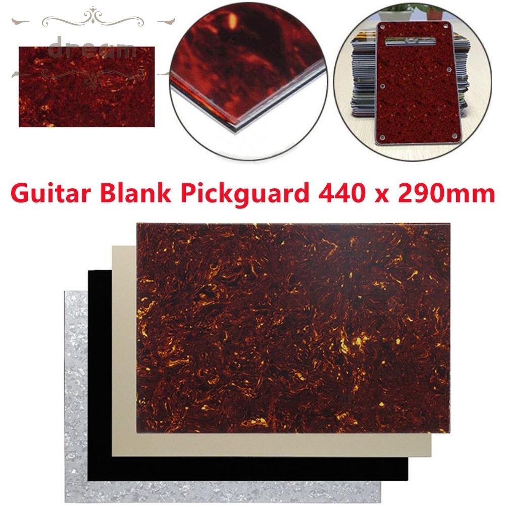 【DREAMLIFE】Guitar Blank Pickguard Blank DIY Guitar Pickguard Scratchplate Reliable